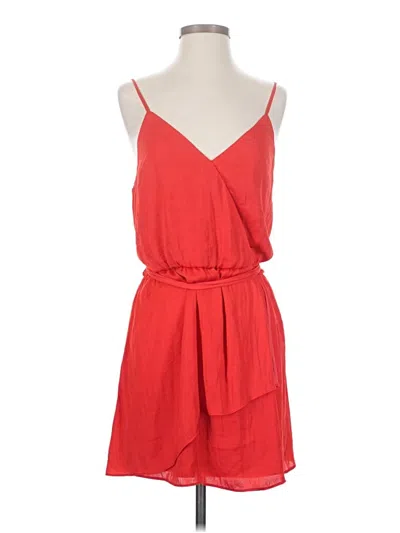 Pre-owned Naked Zebra Casual Dress In Red
