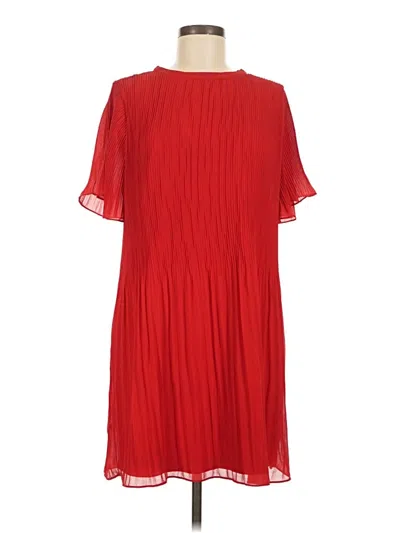 Pre-owned Naked Zebra Casual Dress In Red