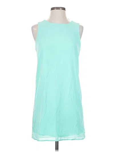 Pre-owned Naked Zebra Casual Dress In Teal