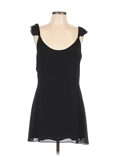 Pre-owned Naked Zebra Cocktail Dress In Black