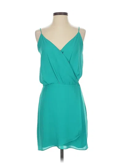 Pre-owned Naked Zebra Cocktail Dress In Blue