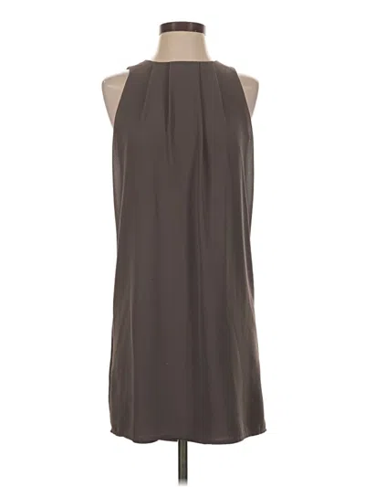 Pre-owned Naked Zebra Cocktail Dress In Gray
