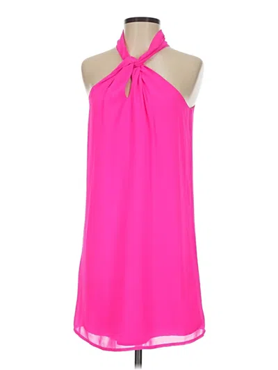 Pre-owned Naked Zebra Cocktail Dress In Pink