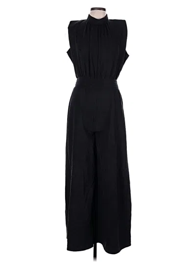 Pre-owned Naked Zebra Jumpsuit In Black