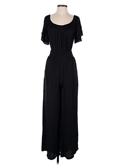 Naked Zebra Jumpsuit In Black