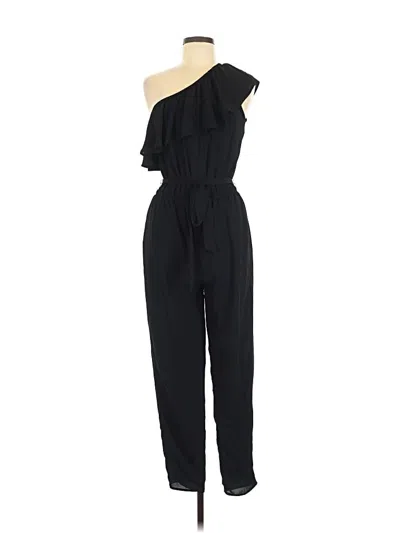 Pre-owned Naked Zebra Jumpsuit In Black