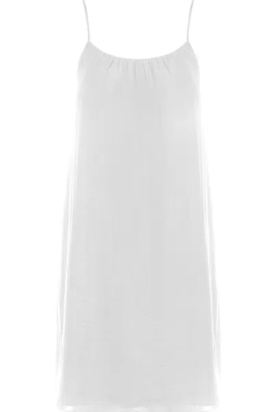 Naked Zebra Mini Dress In Off White