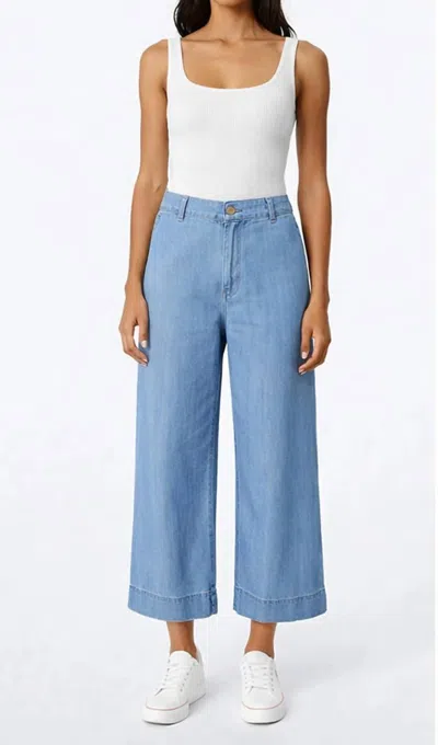 Naked Zebra Palermo Pant In Light Wash In Blue