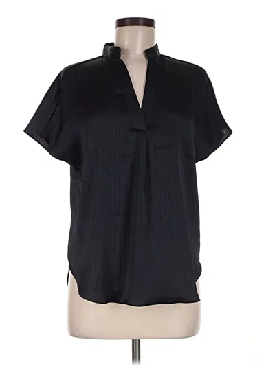 Pre-owned Naked Zebra Short Sleeve Polo Shirt In Black