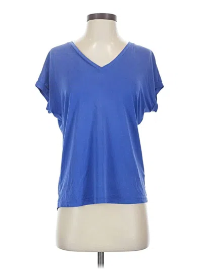 Pre-owned Naked Zebra Short Sleeve T-shirt In Blue