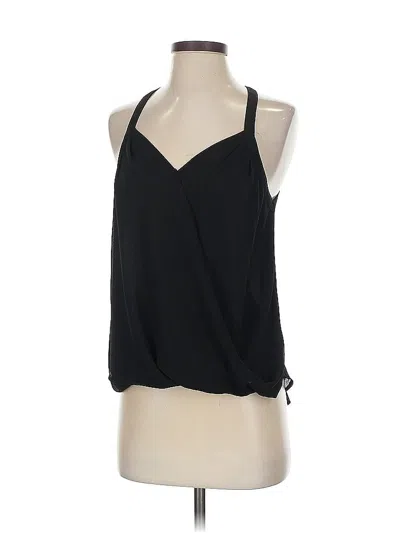 Pre-owned Naked Zebra Sleeveless Blouse In Black