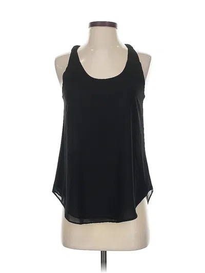 Pre-owned Naked Zebra Sleeveless Blouse In Black