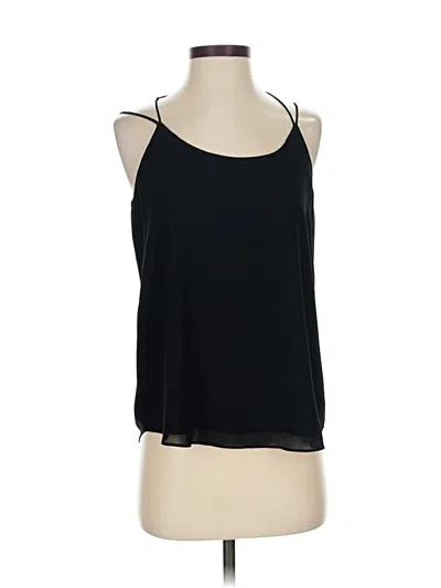 Pre-owned Naked Zebra Sleeveless Blouse In Black