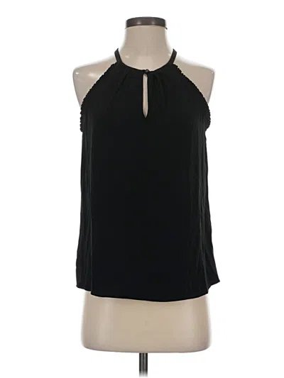 Pre-owned Naked Zebra Sleeveless Blouse In Black