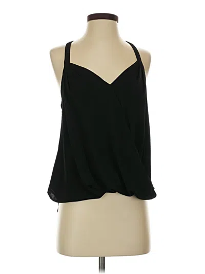 Pre-owned Naked Zebra Sleeveless Blouse In Black