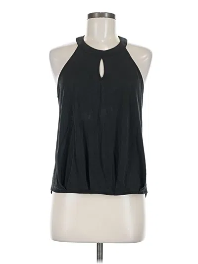 Pre-owned Naked Zebra Sleeveless Blouse In Black
