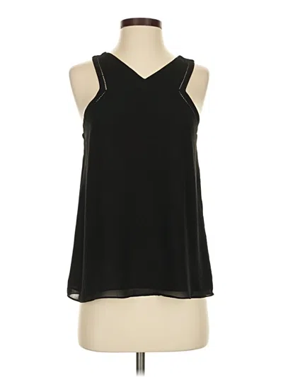Pre-owned Naked Zebra Sleeveless Blouse In Black