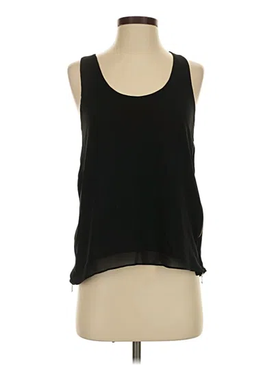 Pre-owned Naked Zebra Sleeveless Blouse In Black