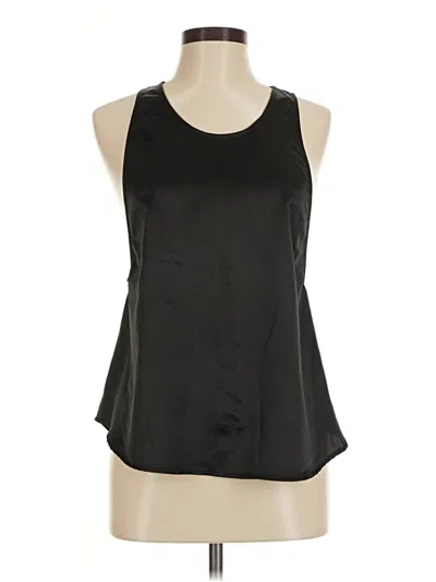 Pre-owned Naked Zebra Sleeveless Blouse In Black