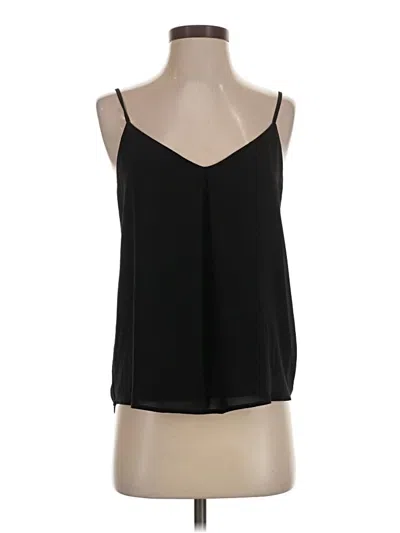 Pre-owned Naked Zebra Sleeveless Blouse In Black