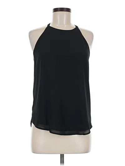 Pre-owned Naked Zebra Sleeveless Blouse In Black