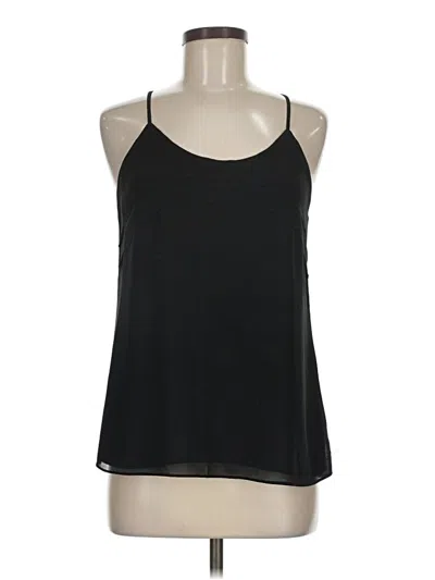 Pre-owned Naked Zebra Sleeveless Blouse In Black