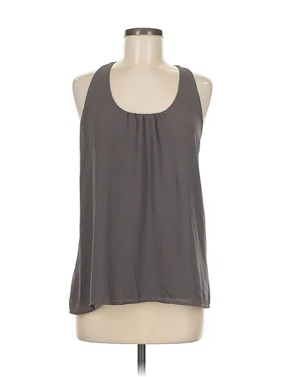 Pre-owned Naked Zebra Sleeveless Blouse In Gray