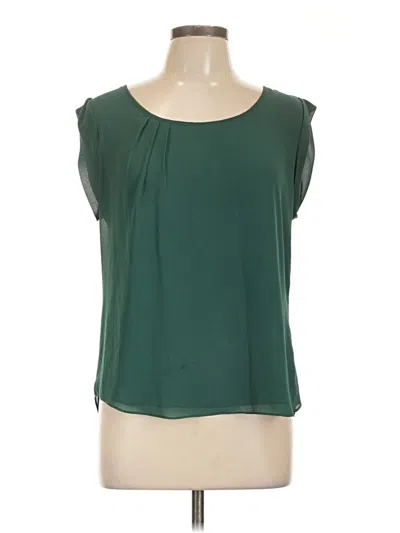 Pre-owned Naked Zebra Sleeveless Blouse In Green