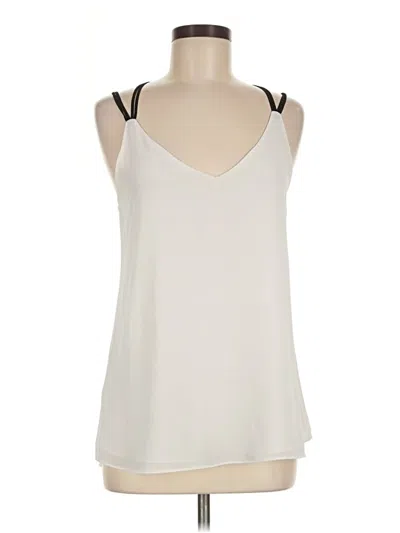 Pre-owned Naked Zebra Sleeveless Blouse In Ivory