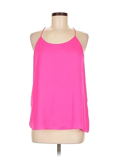 Pre-owned Naked Zebra Sleeveless Blouse In Pink