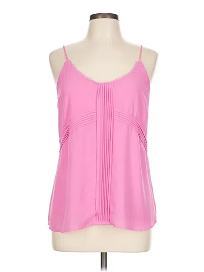 Pre-owned Naked Zebra Sleeveless Blouse In Pink