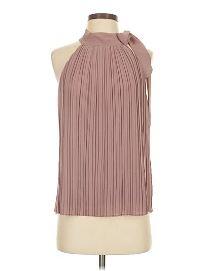 Pre-owned Naked Zebra Sleeveless Blouse In Pink