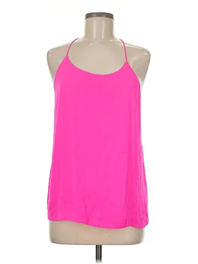 Pre-owned Naked Zebra Sleeveless Blouse In Pink
