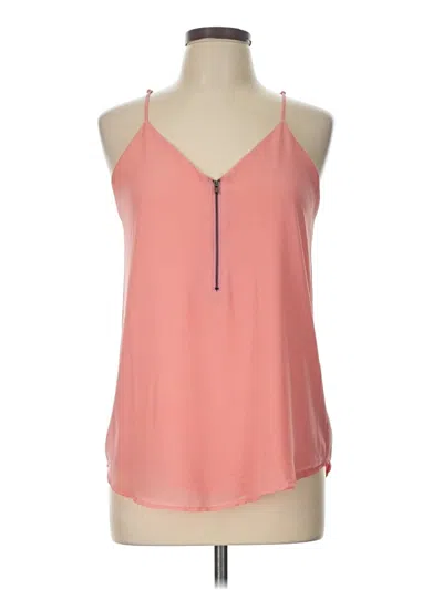 Pre-owned Naked Zebra Sleeveless Blouse In Pink