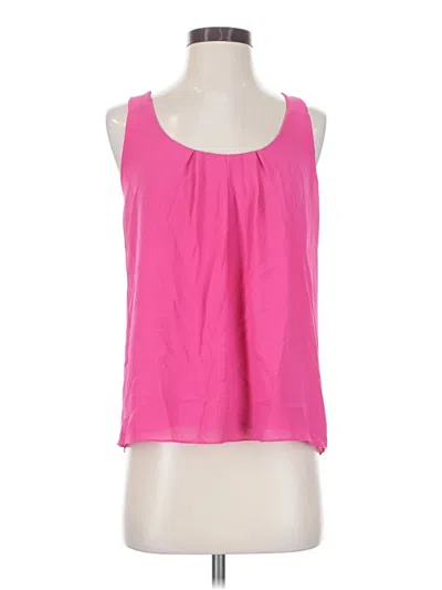 Pre-owned Naked Zebra Sleeveless Blouse In Pink