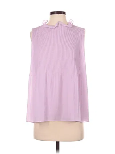 Pre-owned Naked Zebra Sleeveless Blouse In Purple