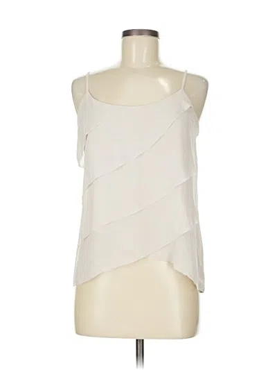 Pre-owned Naked Zebra Sleeveless Blouse In White