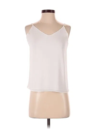Pre-owned Naked Zebra Sleeveless Top Ivory Halter Neckline Tops