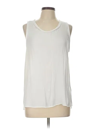 Pre-owned Naked Zebra Sleeveless T-shirt In White