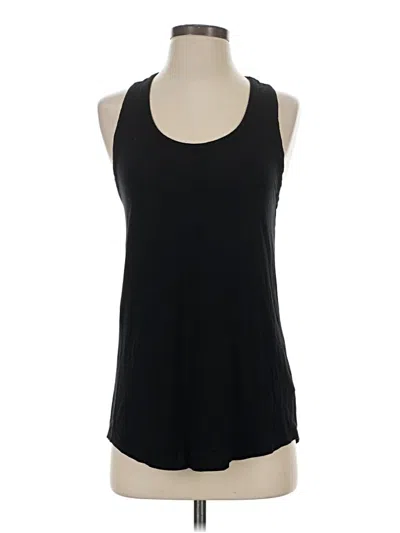 Pre-owned Naked Zebra Tank Top Black Halter Neckline Tops