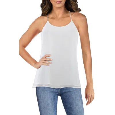Naked Zebra Womens Shell Office Cami In White