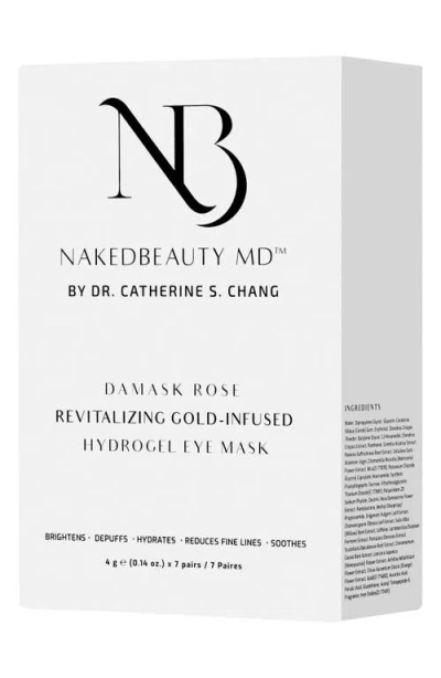 Nakedbeauty Md 5-pack Revitalizing Hydrogel Eye Masks In Transparent