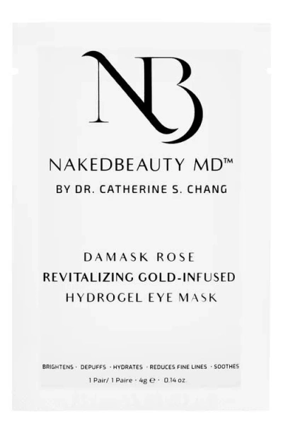 Nakedbeauty Md Revitalizing Hydrogel Eye Masks In Transparent