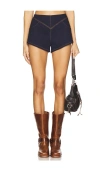 Nakedvice Alba Short In Blue
