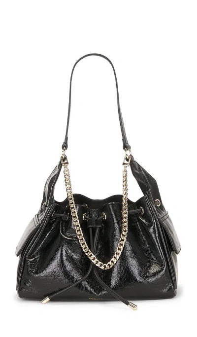 Nakedvice Lennon Shoulder Bag In Black & Gold
