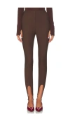 Nakedvice The Alexis Stirrup Pant In Brown