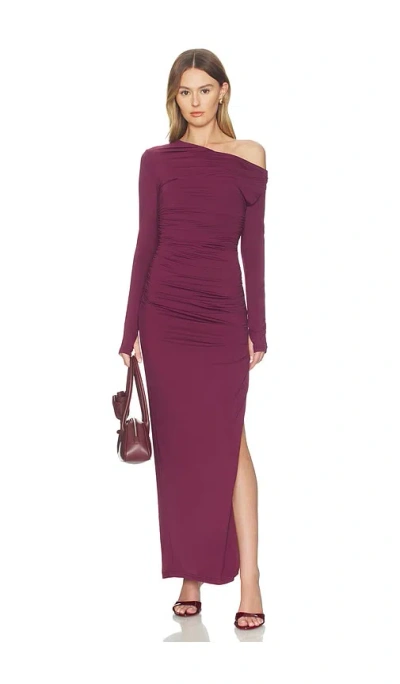 Nakedvice The Amanda Dress In Plum