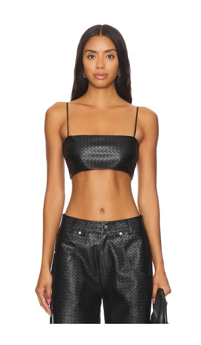 Nakedvice The Babette Top In 블랙