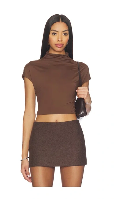 Nakedvice The Bryce Top In Brown