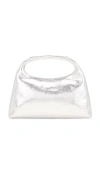 Nakedvice The Elsa Bag In Metallic Silver